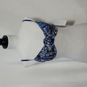 NWT Toluca Mariposa Bikini Top Size M